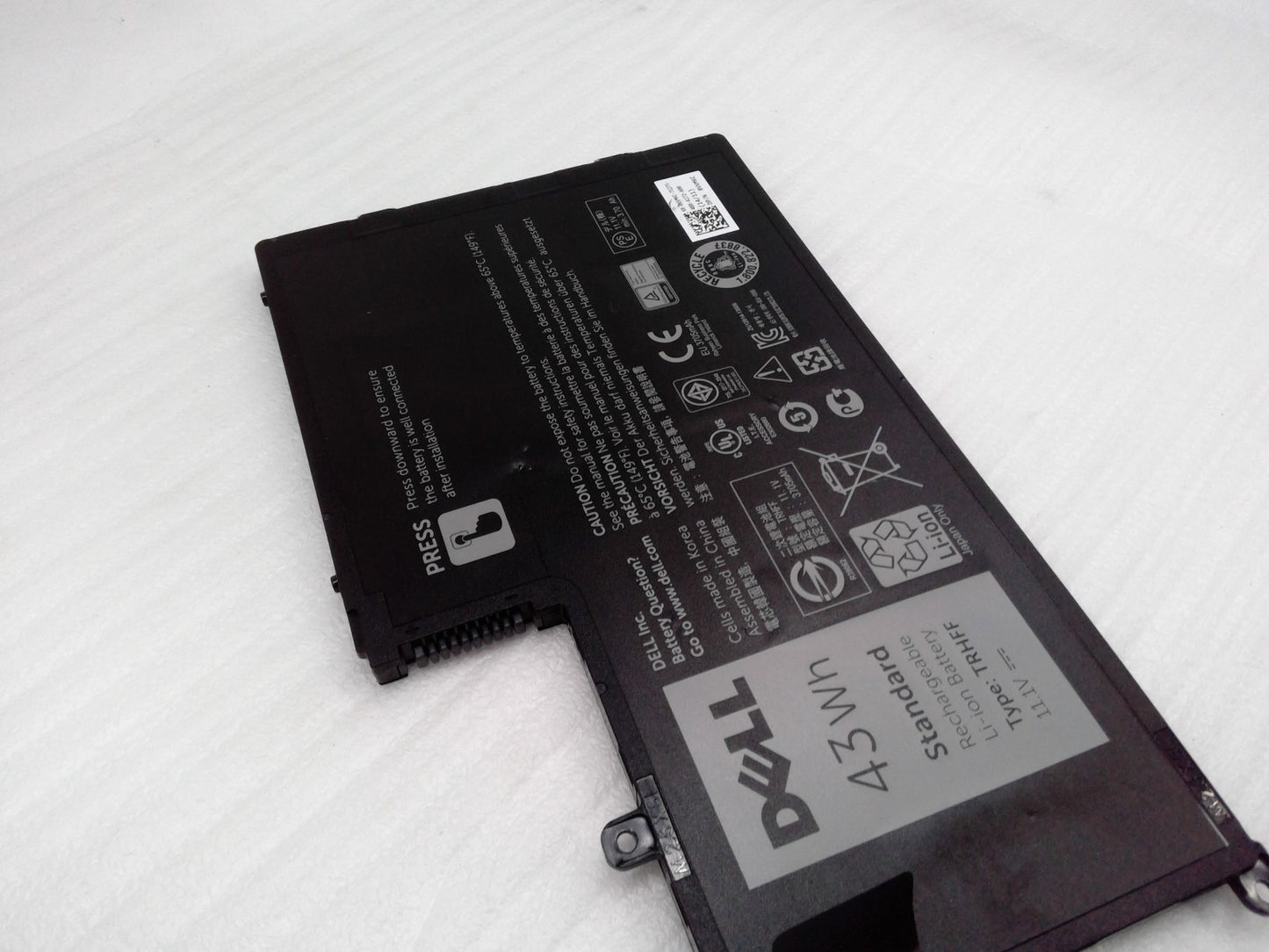 Original Dell Inspiron 15 5548 15.6" Battery 11.1V 43Wh 3800mAh TRHFF 1V2F6