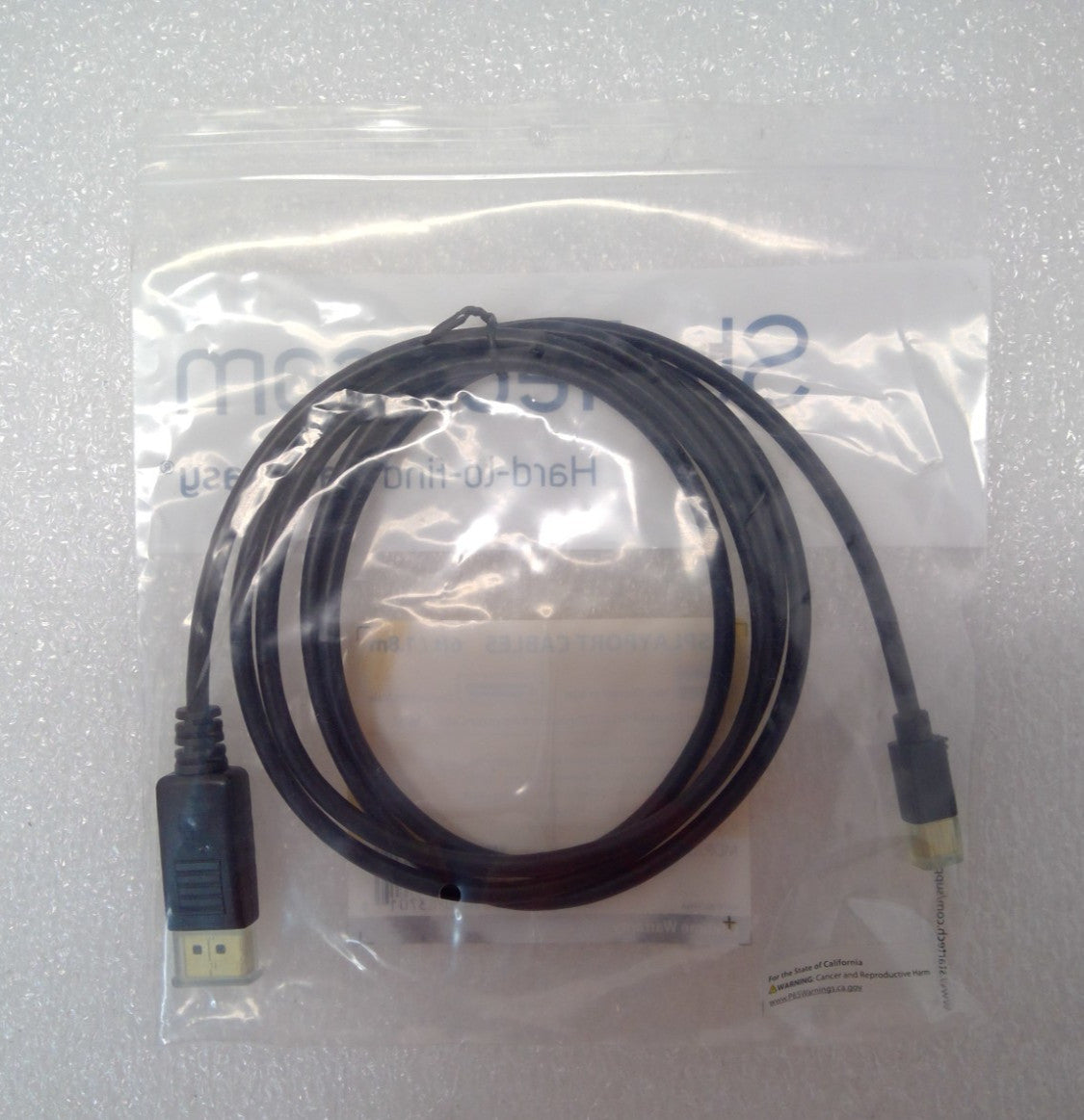 NEW StarTech.com 6FT Mini DisplayPort to Display Port DP Adapter Cable MDP2DPMM6