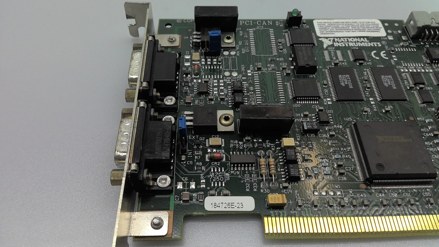 NATIONAL INSTRUMENTS PCI-CAN-DS Interface Card 184726E-23