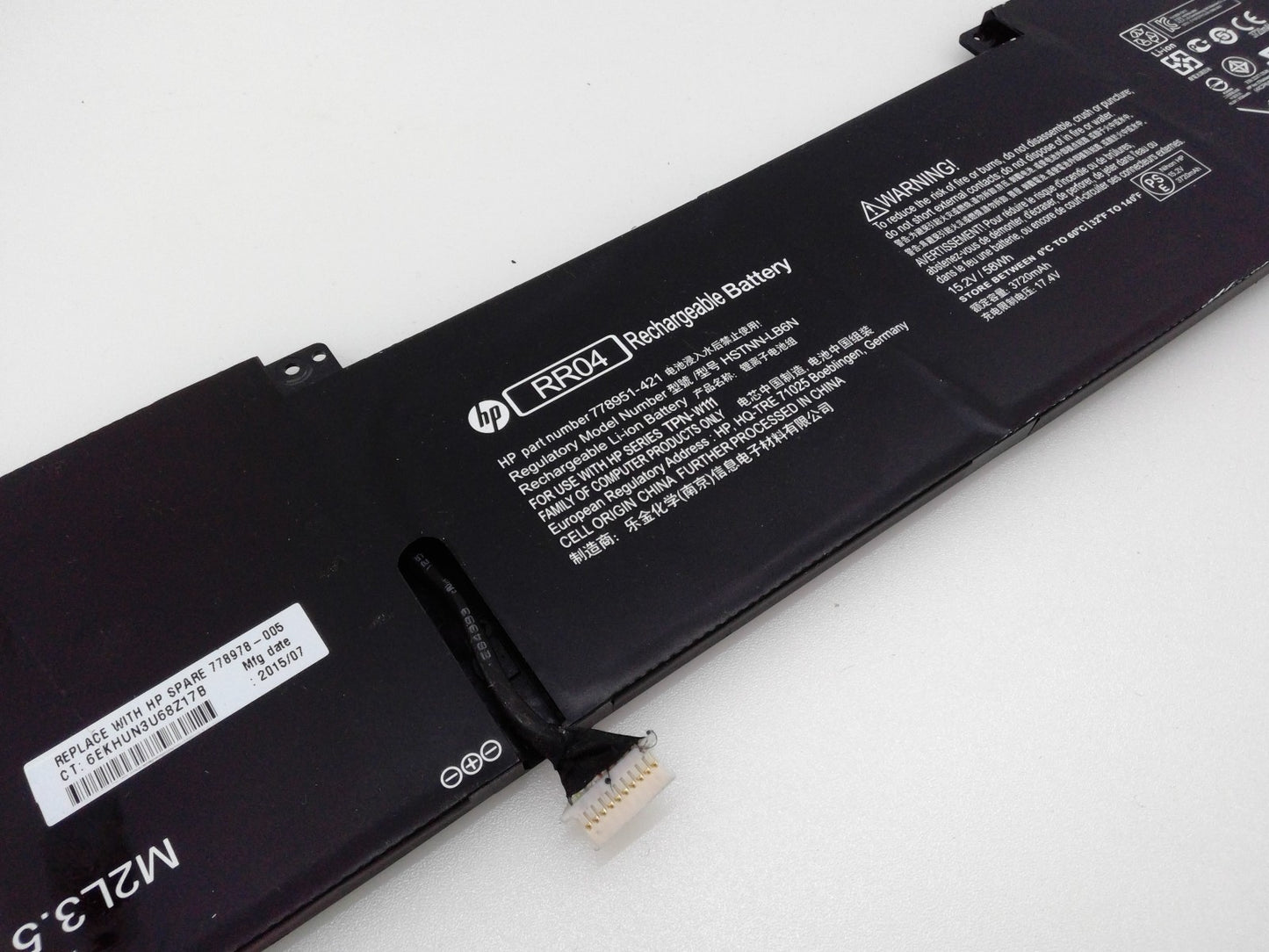 Original RR04 Battery For HP Omen 15 15-5014TX TPN-W111 HSTNN-LB6N 778951-421