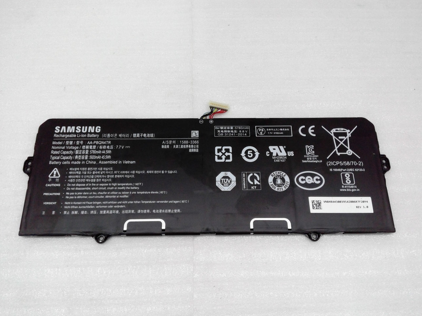 Samsung Galaxy Chromebook XE530QDA 13.3" Battery 7.7V 45.5Wh 5920mAh AA-PBQN4TR