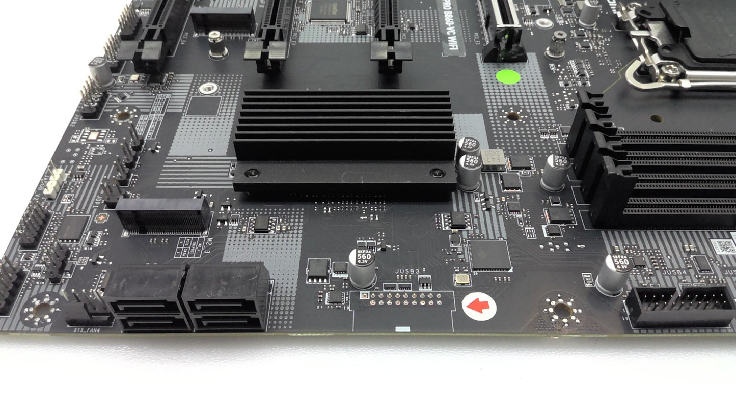 MSI PRO B860-VC WIFI Intel LGA 1851 ATX DDR5 Motherboard *Read*