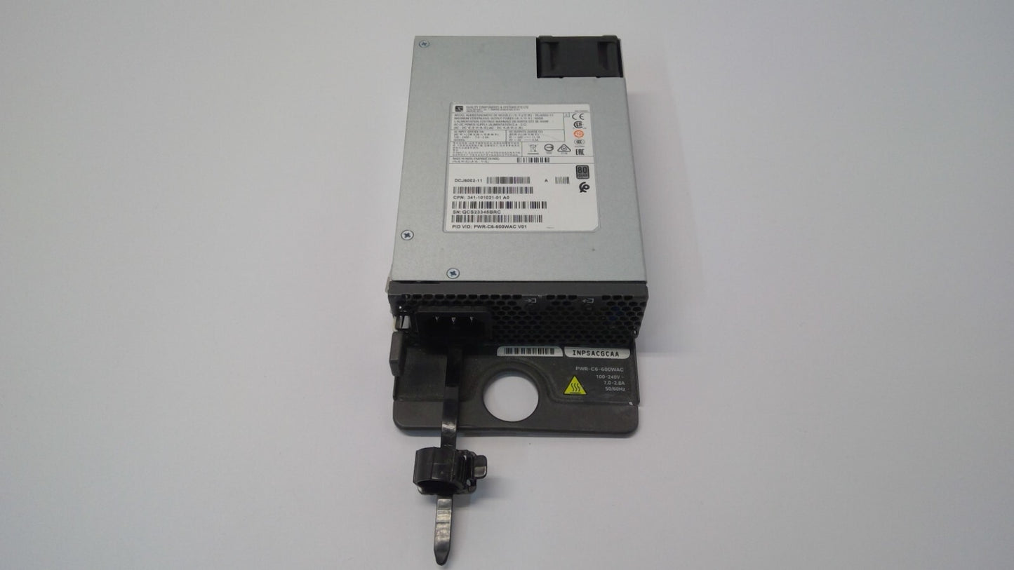 Quality Components Cisco PWR-C6-600WAC 600 Watt Switching Power Supply