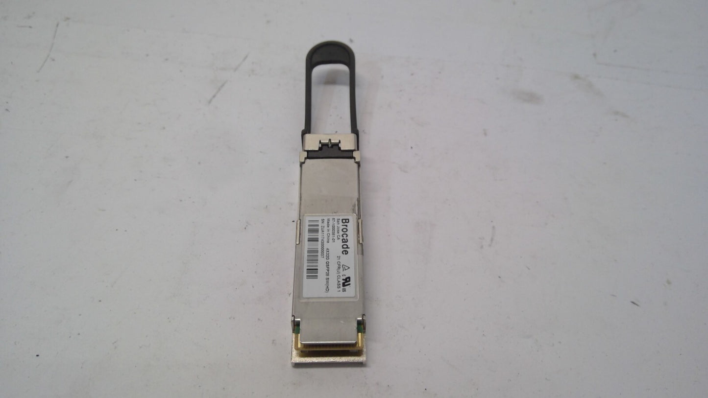 Brocade QSFP28 128G  57-1000351-01 4x32G SW(HD) Optical Transceiver
