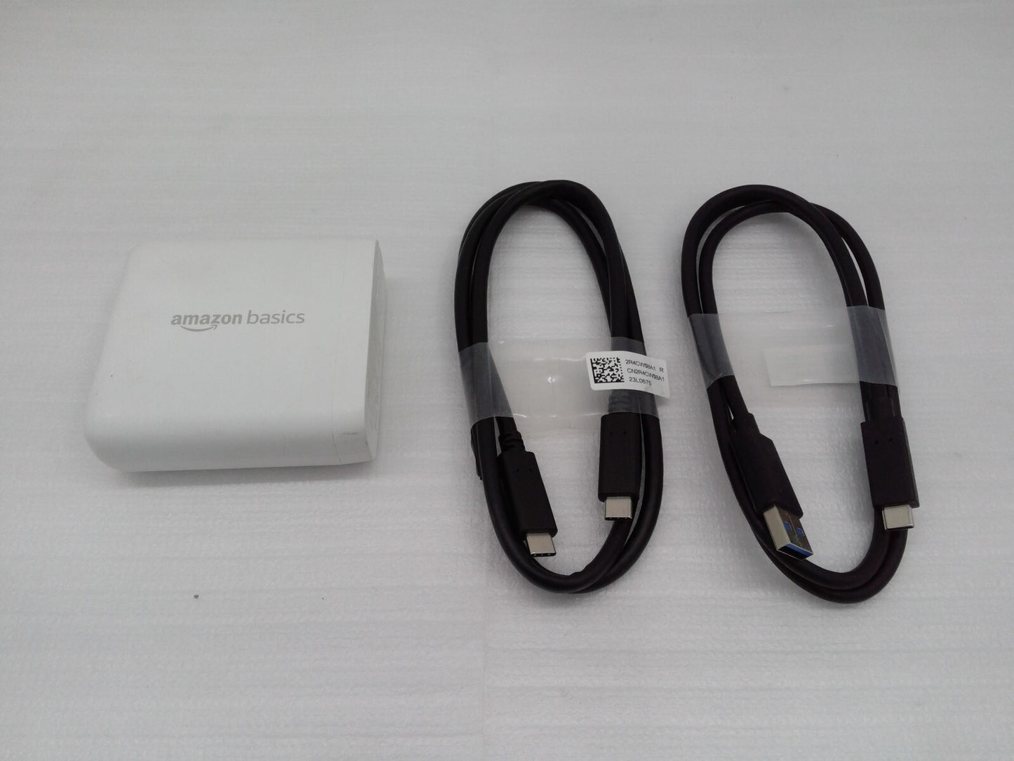Genuine Amazon Basics B087MFJY22 AC Power Adapter 20V 3.25A 65-100W USB C Cable