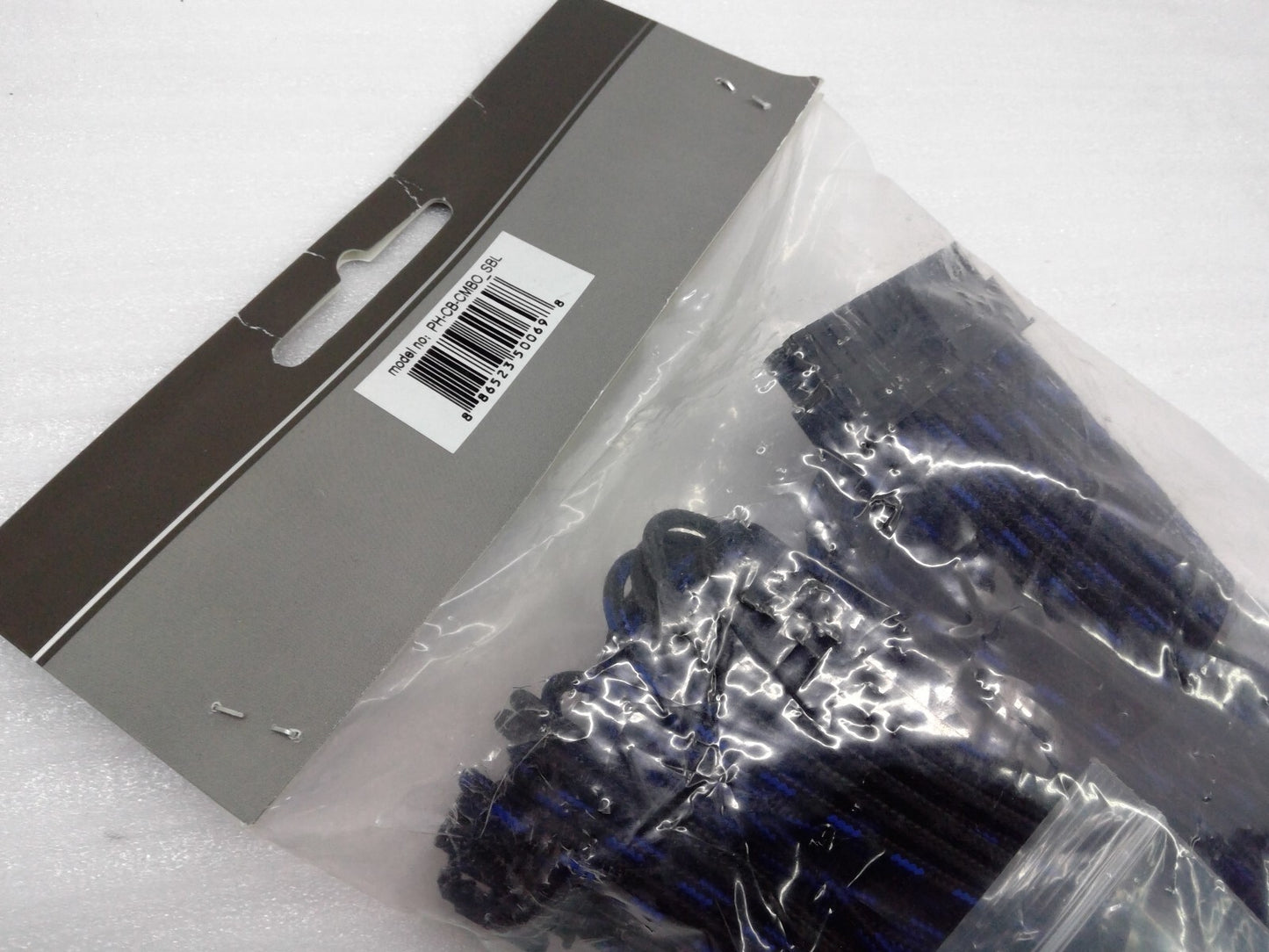 NEW 886523500698 Phanteks Extension Cable Combo PH-CB-CMBO_SBL black/blue