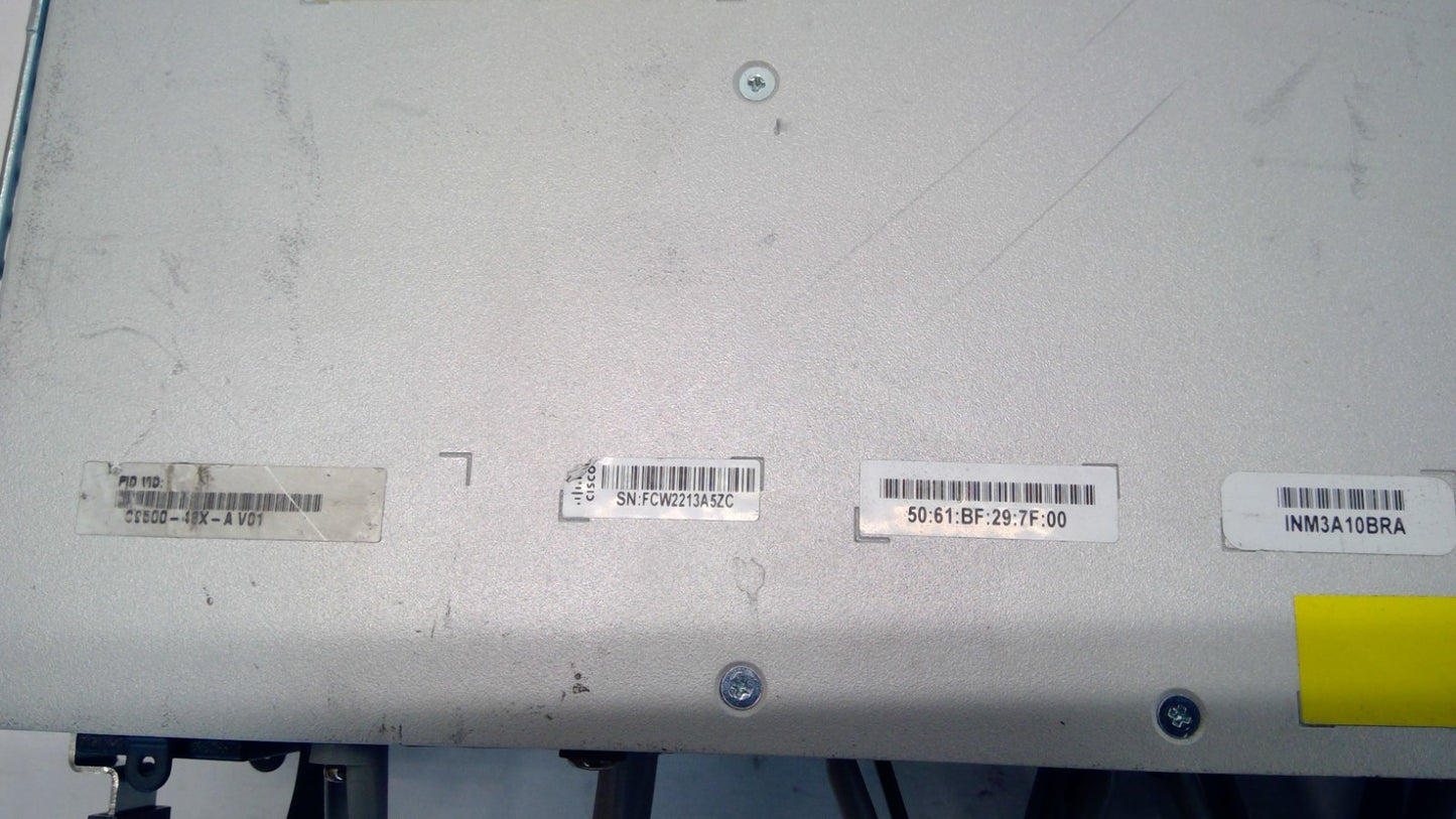 Cisco Catalyst 9500 40X10G C9500-48X-A Ethernet Switch w/ 1x C9500-NM-8X Module