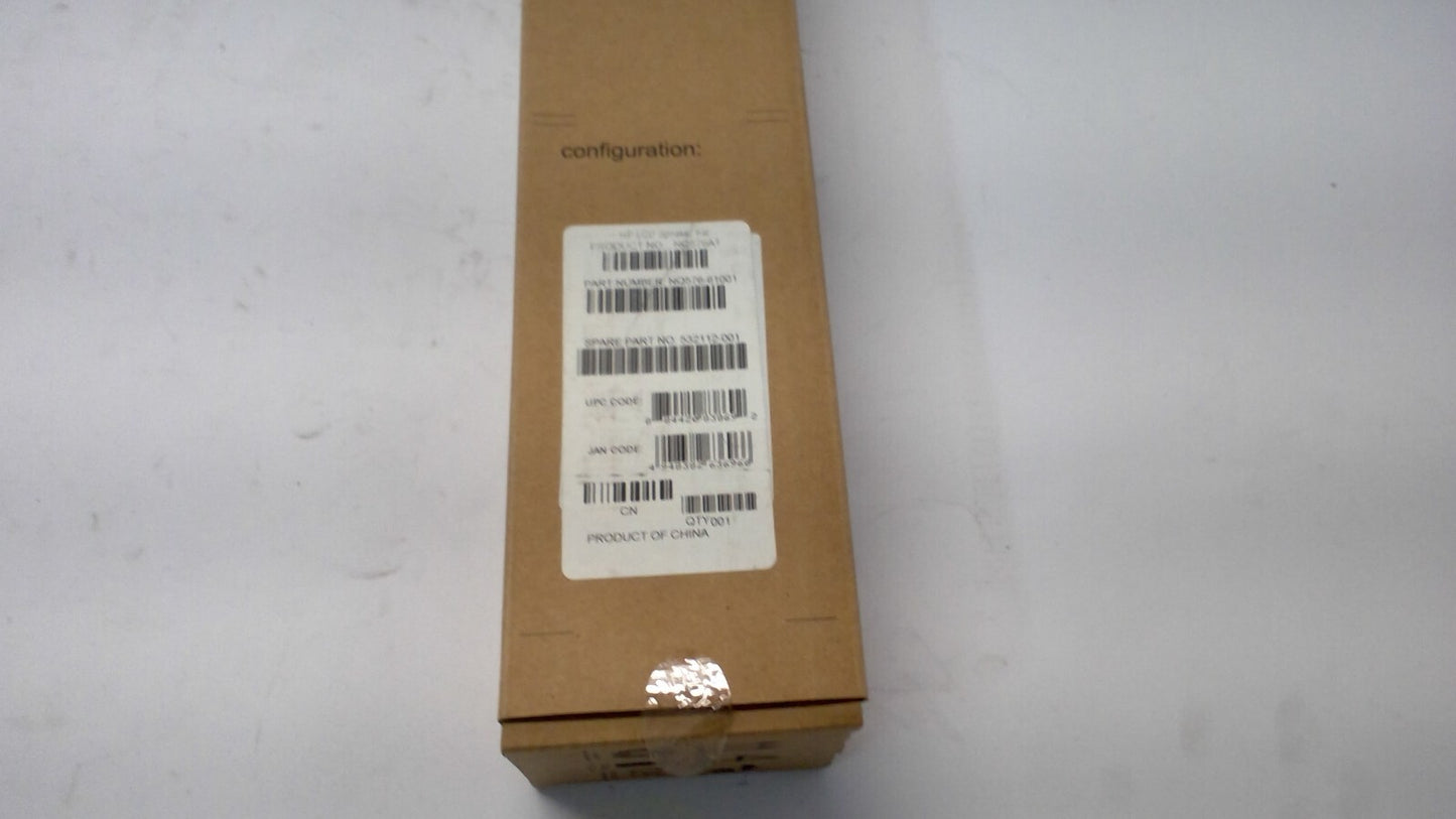 NEW SEALED HP LCD Computer Speaker Bar (NQ576AT) NQ576-61001 532112-001