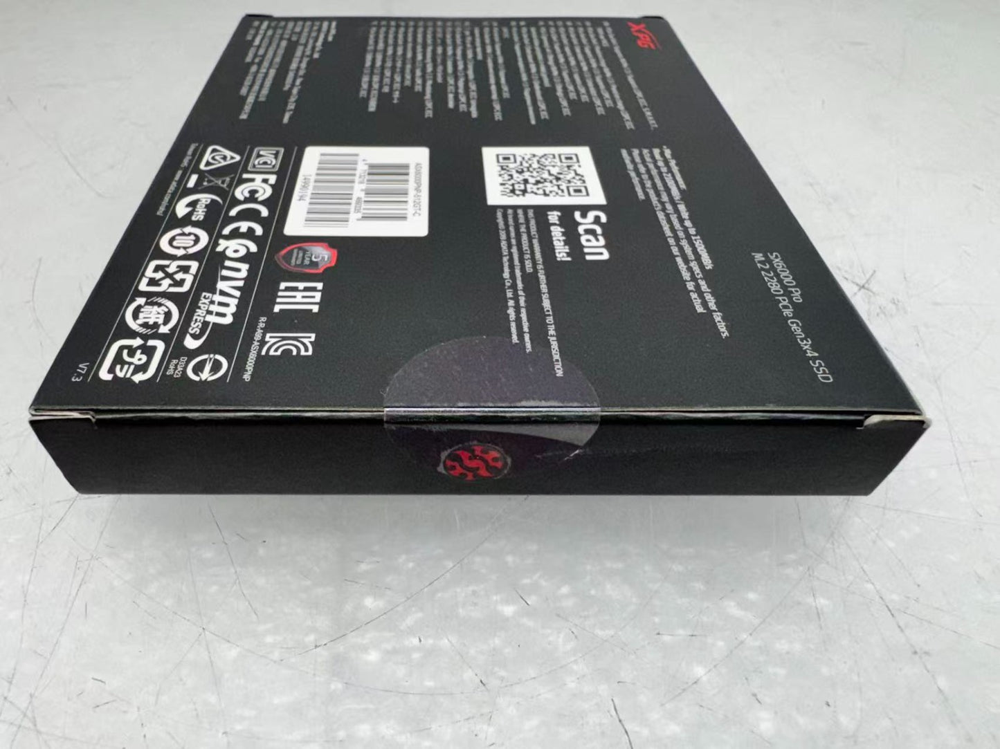XPG Sx6000 Pro 512GB M2 2280 Pole Gen 3X4 NVMe PCIe
