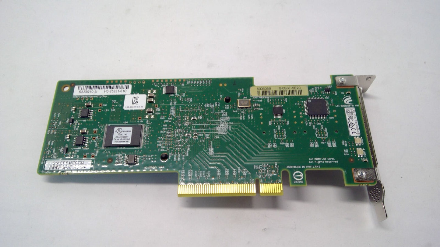 IBM LSI M1115 CONTROLLER SAS/SATA 9210-8i CONTROLLER CARD Low Bracket