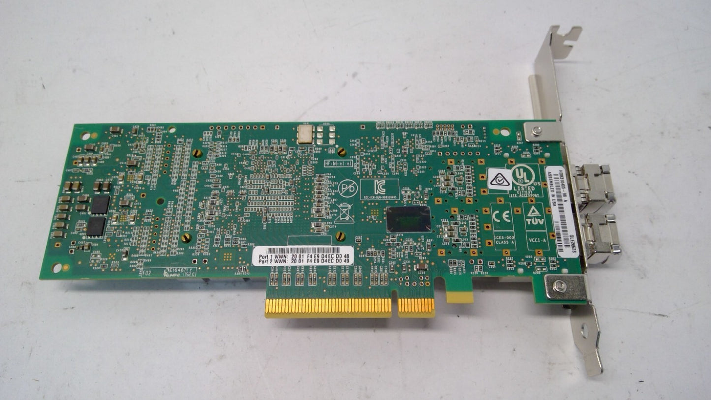 QLogic QLE2662S 16Gb/s Dual Port Full Height Fiber Host Bus Adapter Dell RNCT6