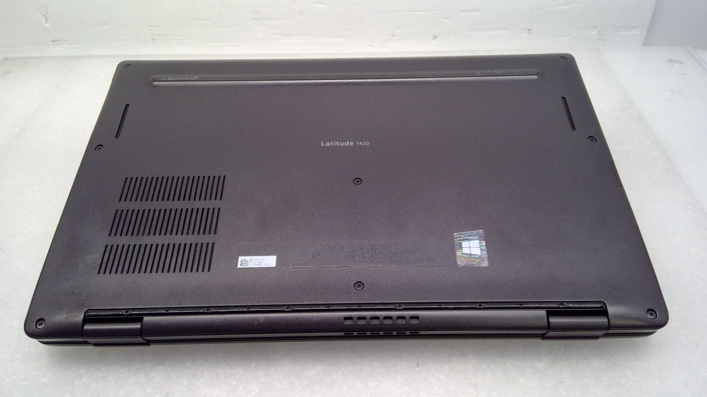 Dell Latitude 7420 14" Laptop i7-1185G7@3.0GHz 16GB RAM 256GB SSD Win11 Black