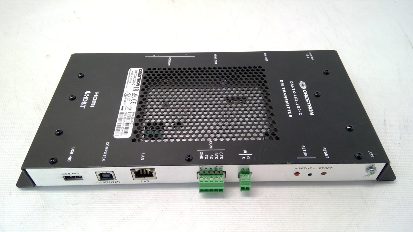 Crestron DM-TX-4KZ-202-C DigitalMedia 8G+® 4K60 4:4:4 HDR Transmitters