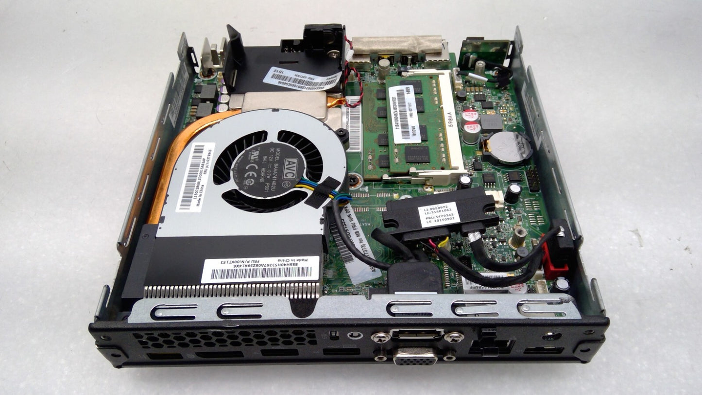 Lenovo ThinkCentre M83 Tiny i5-4590T@2.0GHz 8GB DDR3 No HDD/ Barebone