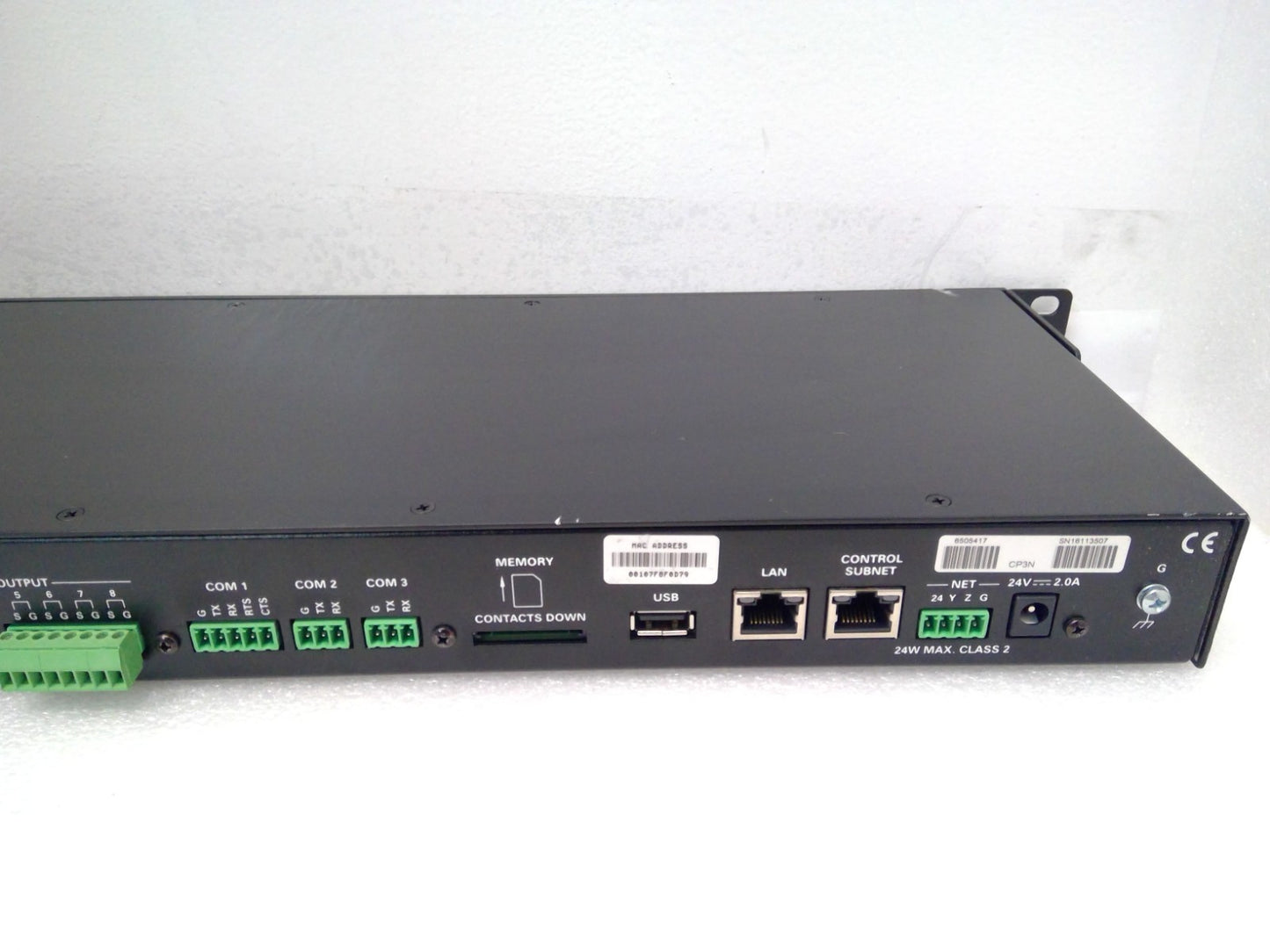 Crestron Black CP3N 3-Series System Processor Controller