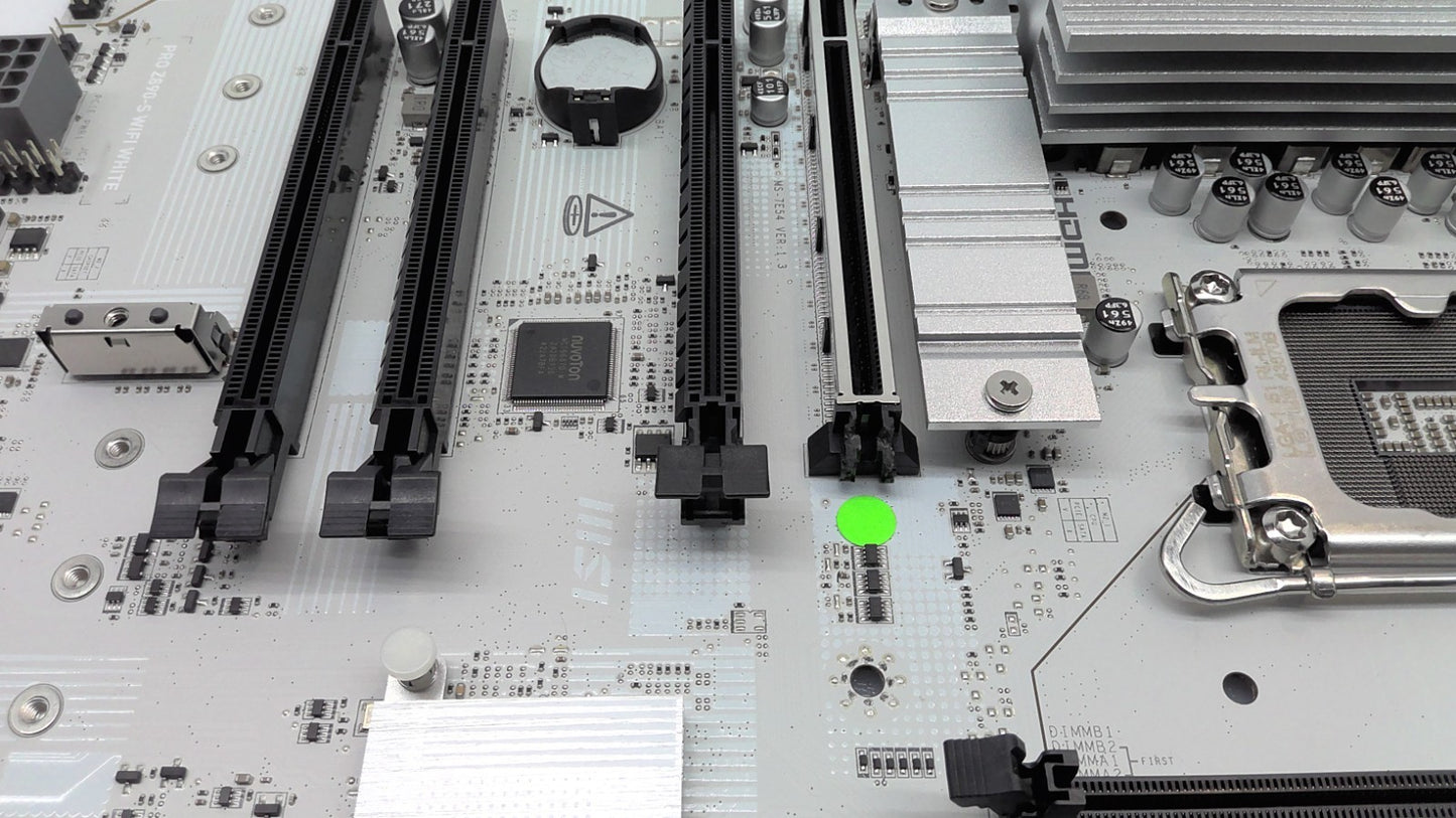 MSI PRO Z890-S WIFI WHITE ATX Motherboard Intel LGA 1851 *Read*