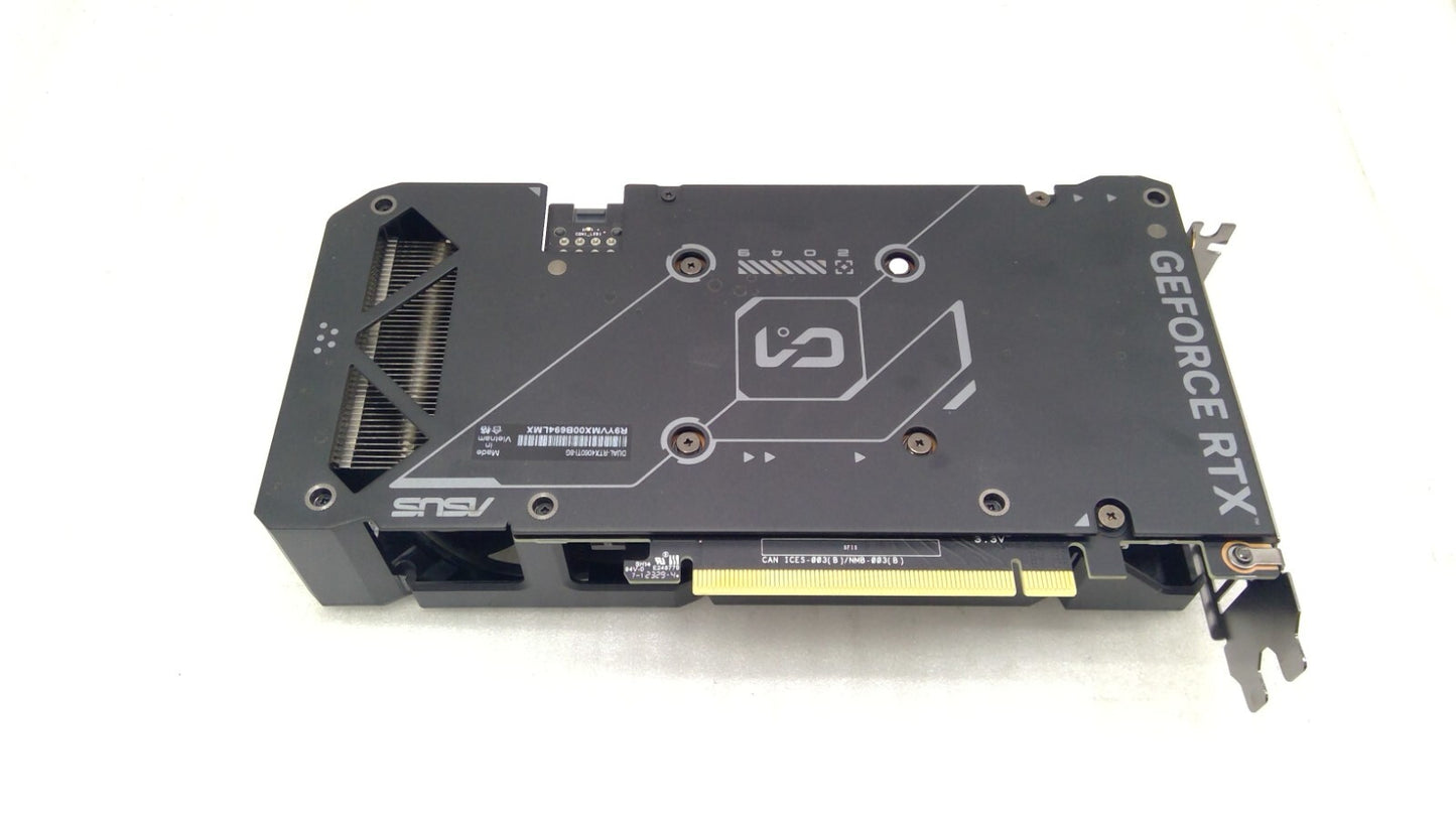 ASUS DUAL-RTX4060Ti-8G Nvidia GeForce RTX 4060Ti 8GB Graphics Card