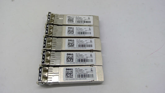 LOT OF 5 Dell 10G 0C5RNH AFBR-709SMZ-FT2 SFP+ SR 10Gb Transceiver