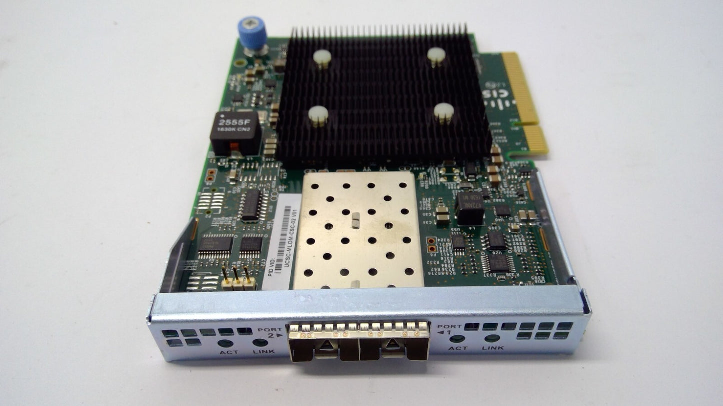 Cisco UCSC-MLOM-CSC-02 10GB USC VIC1227 Dual Port SFP+ Interface Card