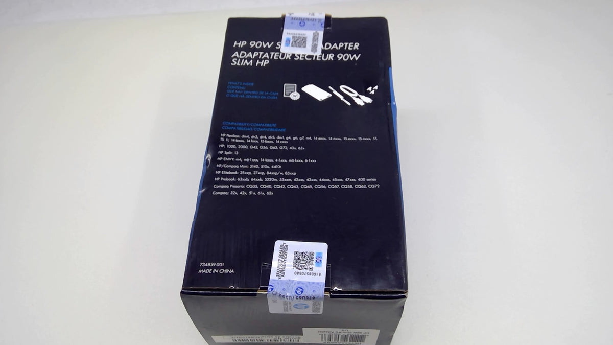 HP 90W Slim AC Adapter H6Y83AA#ABA USB 3 Tips New Sealed