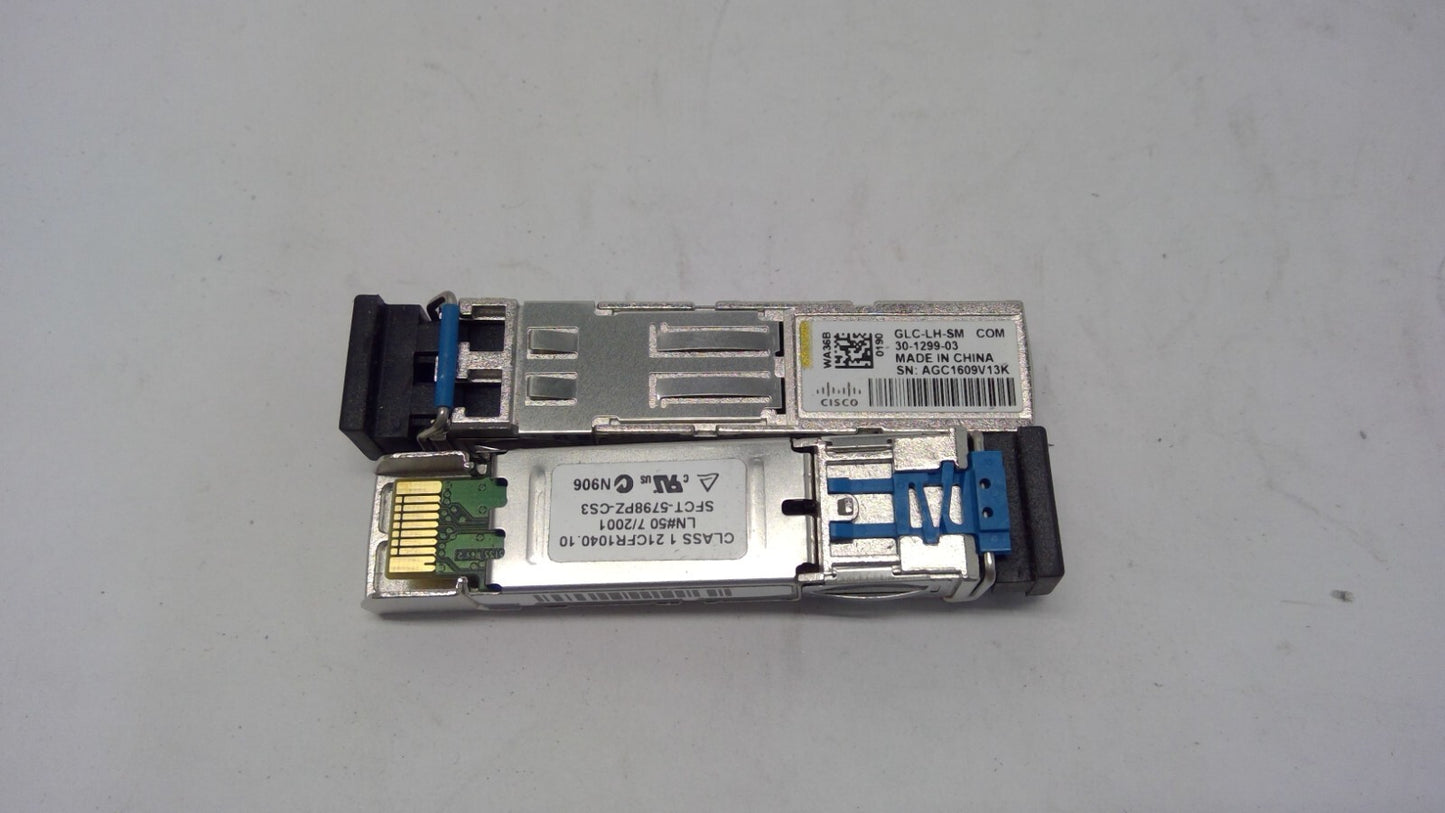 Genuine CISCO GLC-LH-SM 30-1299-01 SFP Transceiver Module