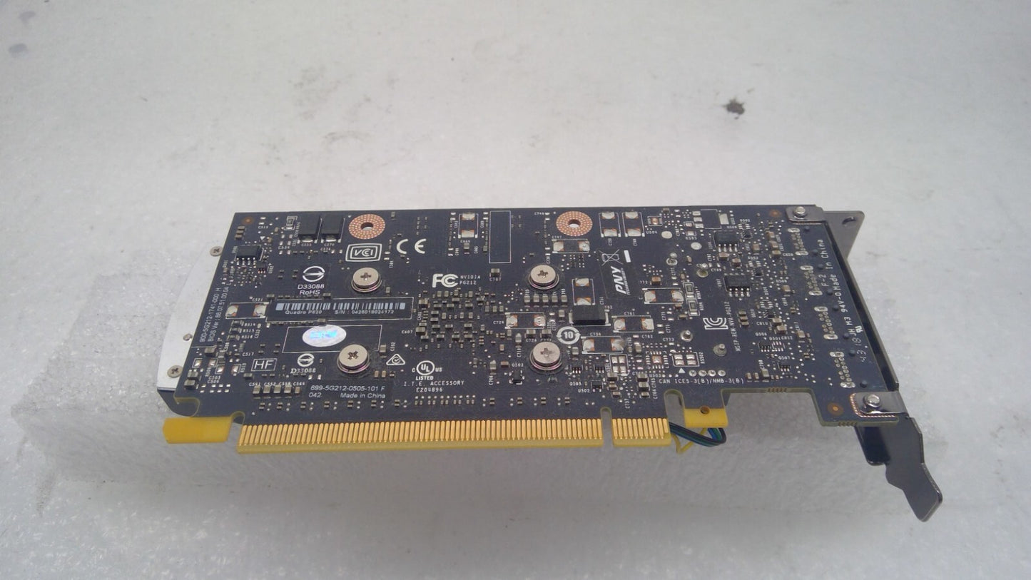 NVIDIA Quadro P620 2GB GDDR5 PCIe Video Graphics Card Low-Profile