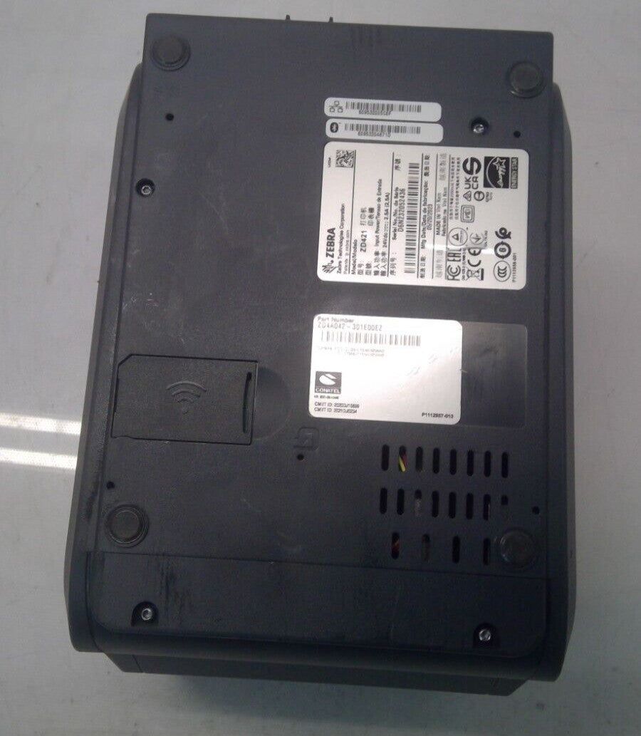 ZD4A042-301E00EZ Zebra ZD421 Thermal Transfer Desktop Printer.*READ*