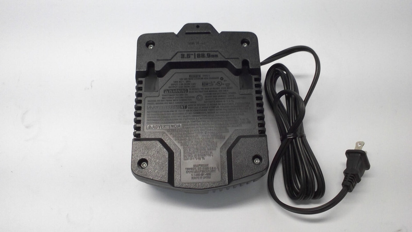 CRAFTSMAN CMCB100 V20 V12 12V/20V MAX 12 & 20-Volt Li-Ion Tool Battery Charger
