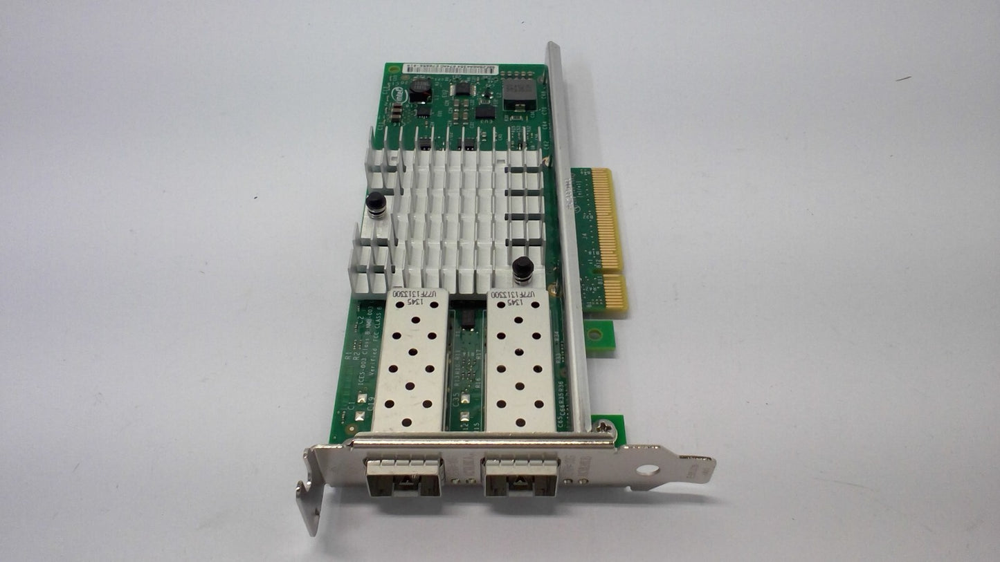 ORACLE Intel 7051223 Dual Port SFP 10GB E69818 PCI-E X520-DA2 Network Card LP