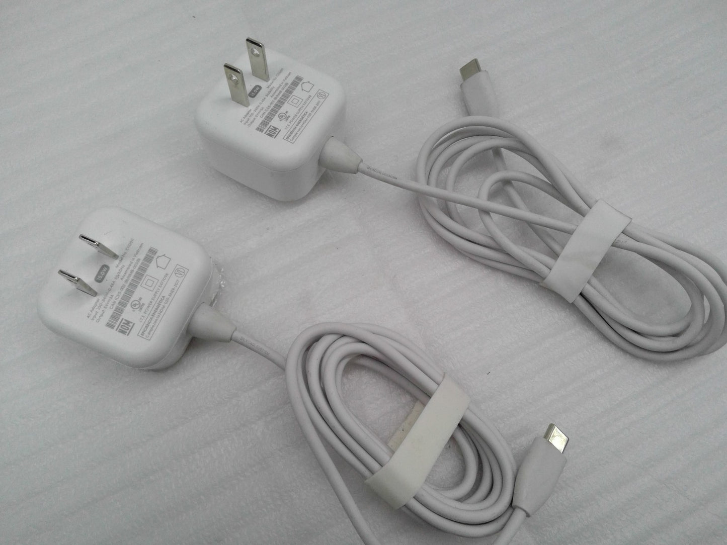 LOT OF 2 EERO 2nd Gen Mesh WiFi Router AC Adapter USB-C Charger 15W C120011