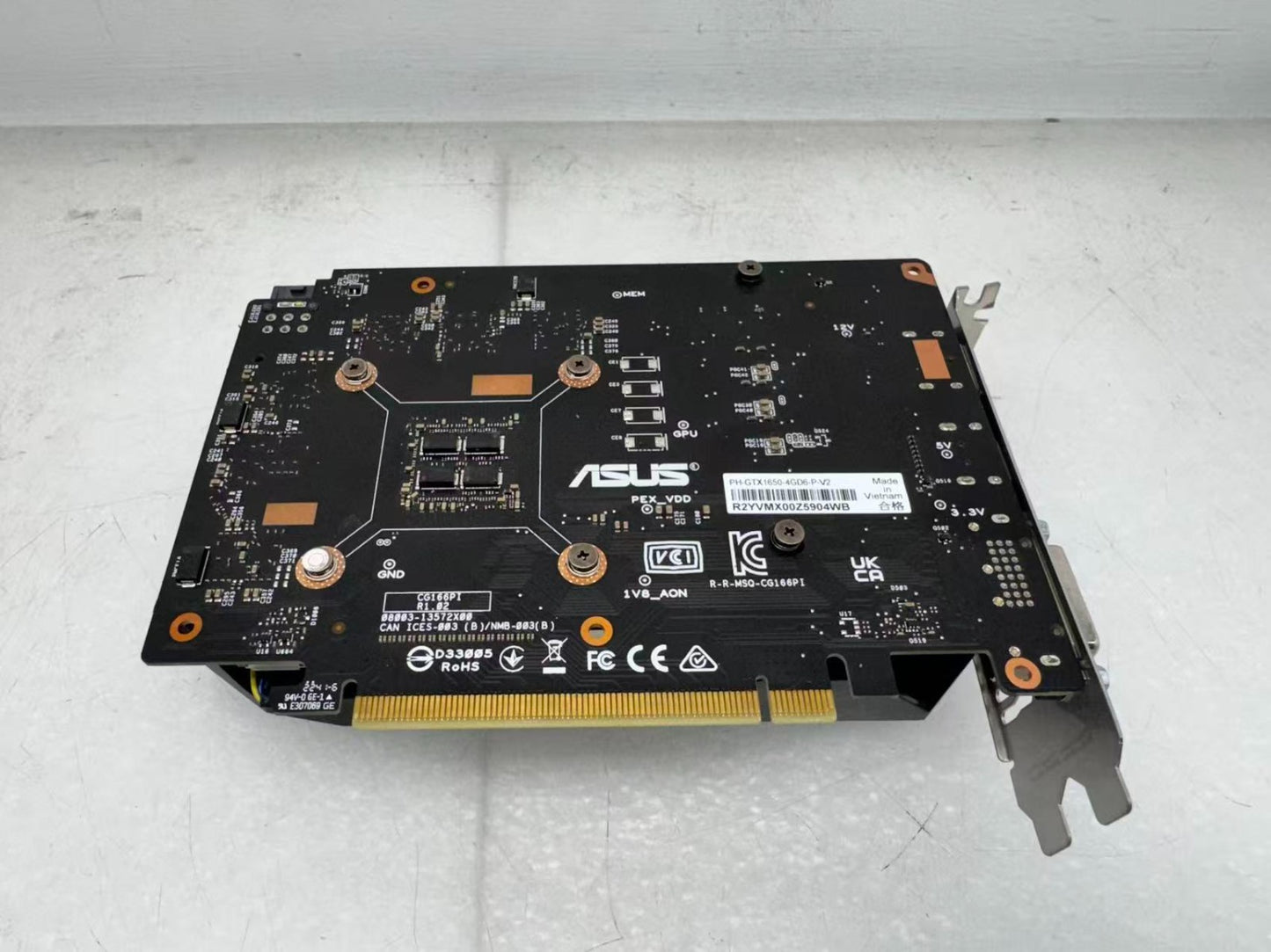 ASUS Phoenix GeForce GTX 1650 V2 4GB GDDR6 Graphics Card GPU