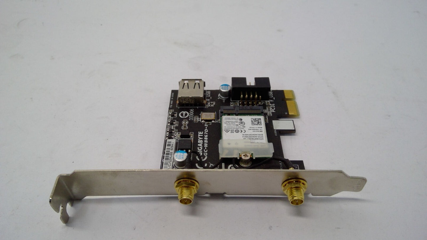 Gigabyte GC-WB867D-I 802.11AC PCI-e Wireless Dual Band WiFi Network Card