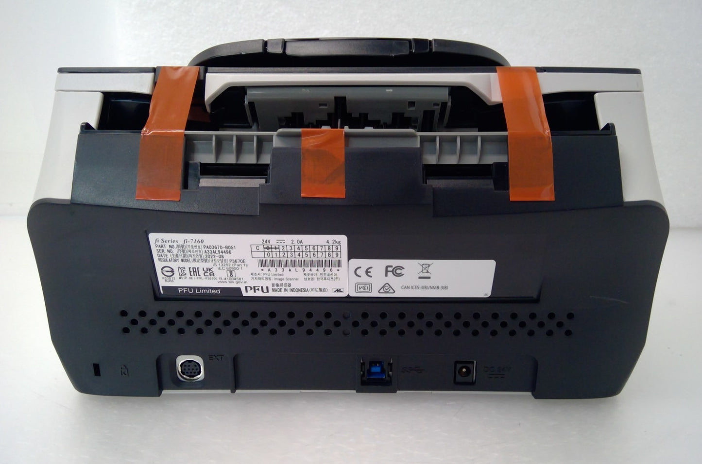 Fujitsu fi-7160 Color Duplex Document Scanner | Professional Desktop | NO AC