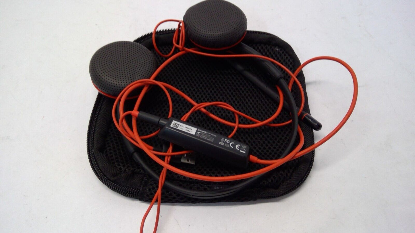 Plantronics Blackwire 300 DA Stereo USB, 3.5mm Headset with soft case