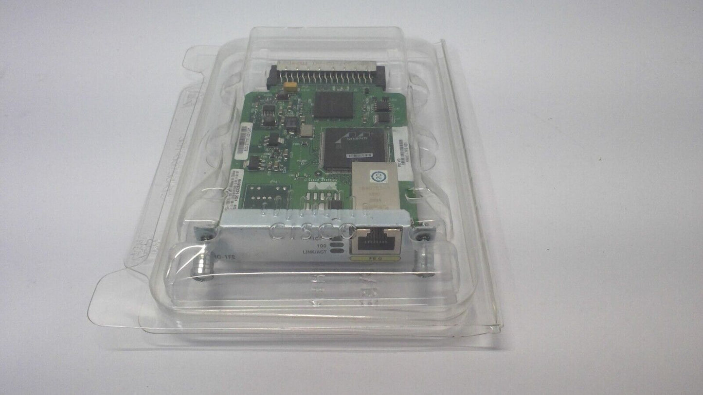 Cisco HWIC-1FE Fast Ethernet Layer 3 WAN Interface Card 73-10676-02