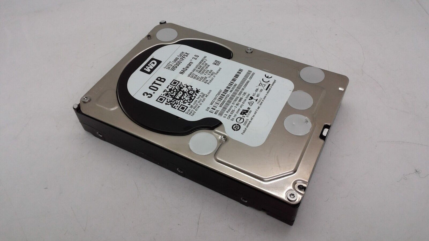 WD Black 3TB NAS 7.2K 6Gb/s SATA 64MB Cache 3.5" WD3001FFSX NASware 3.0