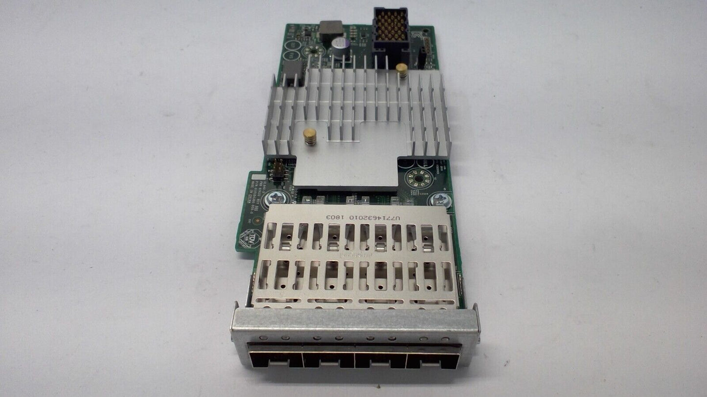 Dell KCVN9 CML SC5020 SC7020 Quad Port 10GB SFP+ iSCSI Mezzanine Card