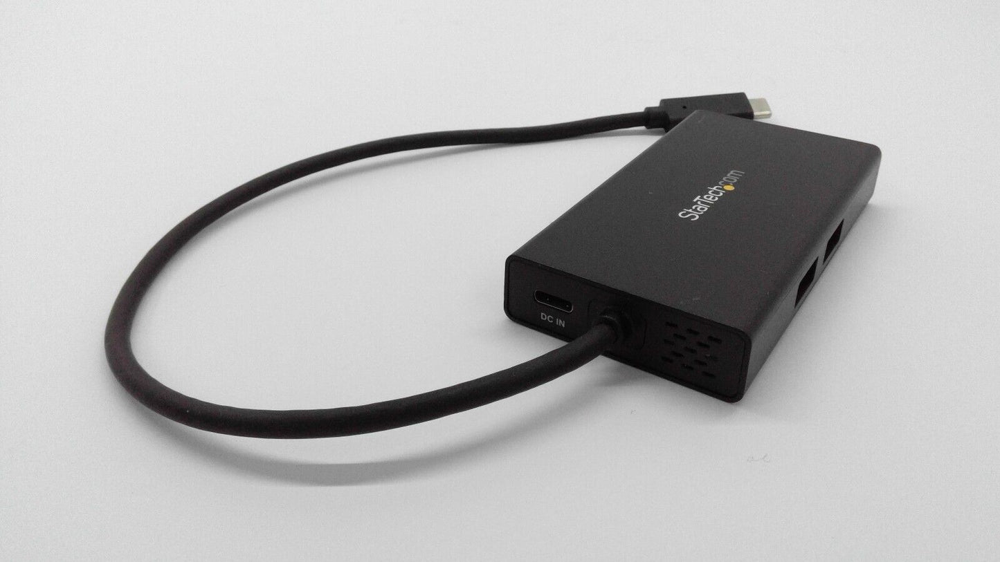 StarTech. USB-C Multiport Adapter to 4K HDMI/Ethernet/USB 60W Dock DKT30CHPD