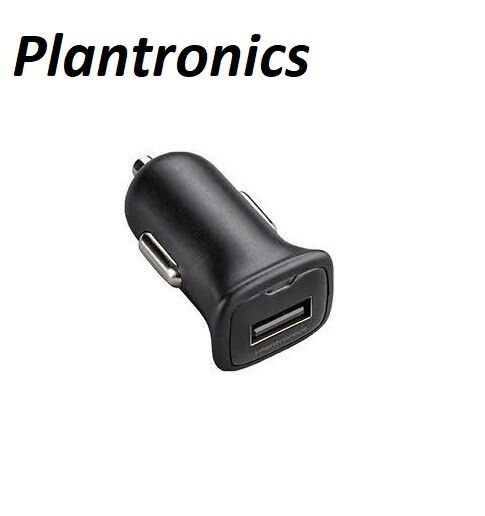 Original Plantronics Fast USB Car Charger 84390-01 12-24VDC 0.8A SIL-C05100A