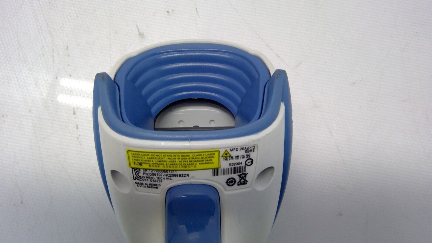 Symbol DS6707-HC2056 BZZR Barcode Scanner /No cable