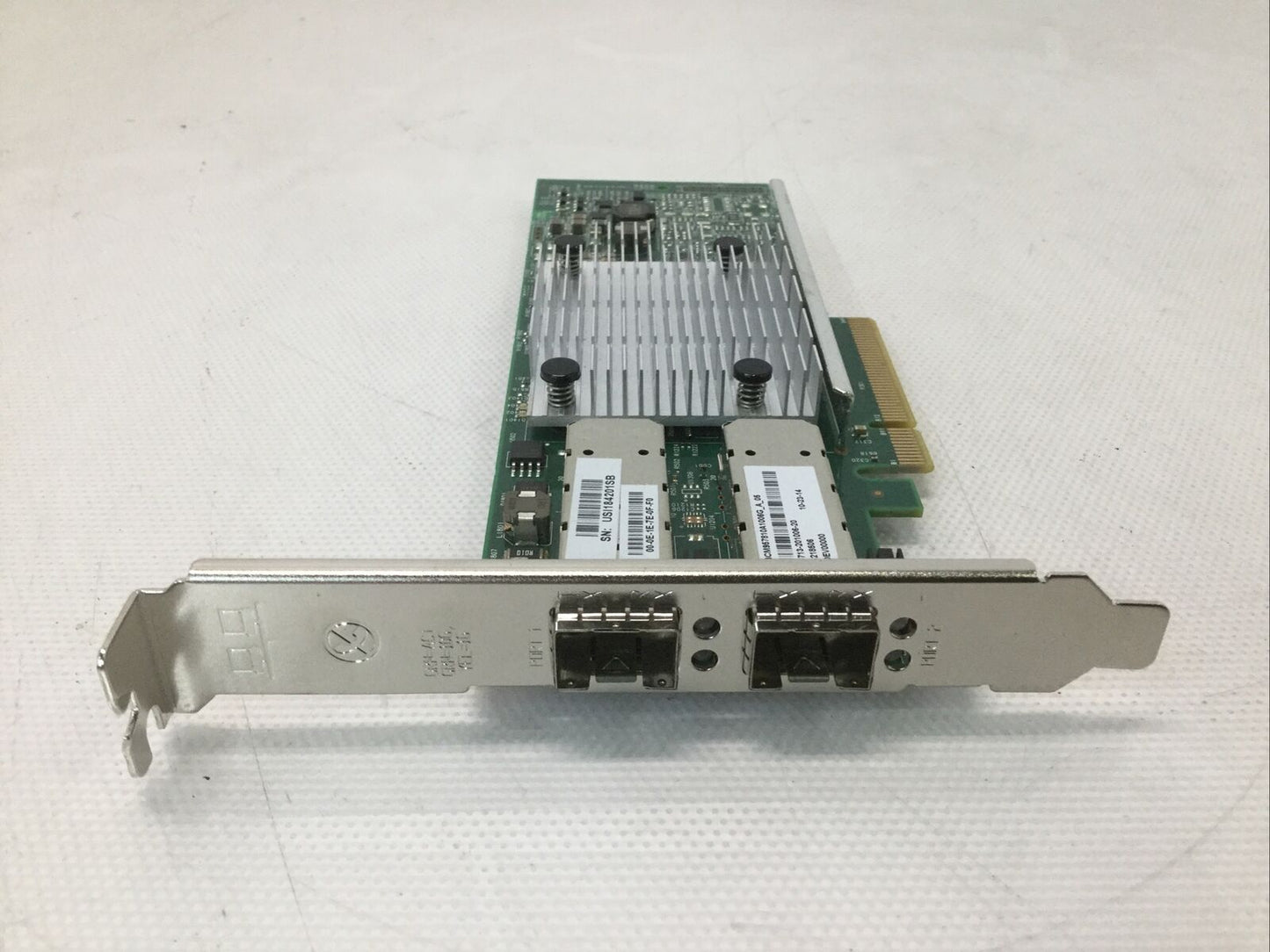 QLogic Broadcom Dual Port 10GB SFP+ Network Adapter Card PCIe BCM957810A1006G