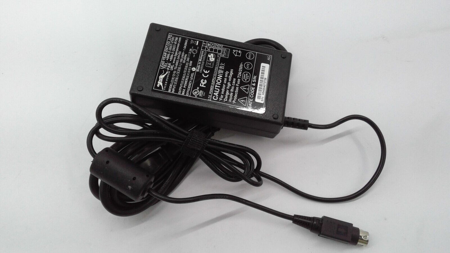 Tiger TG-6002-24V-ES Ac Adapter for TPS A760 Thermal Printer 24V=2.5A FREE S/H