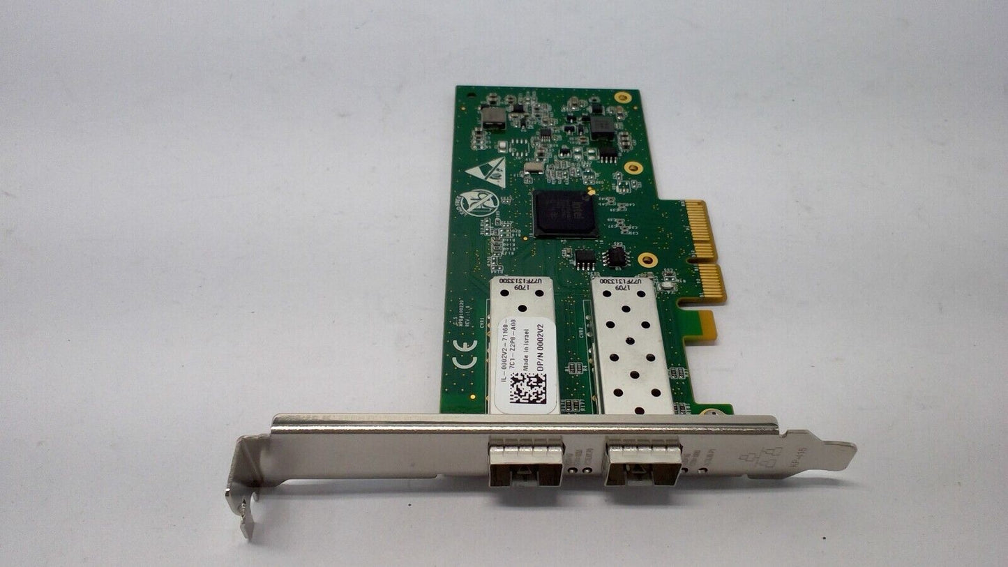Dell 002V2 Silicom PE2G2SFPI35 2-Port Gigabit SFP PCI-e Ethernet Server Adapter