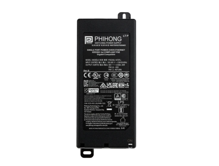 Phihong Cisco Gigabit POE Injector 30W POE29U-1AT(PL) Power Supply