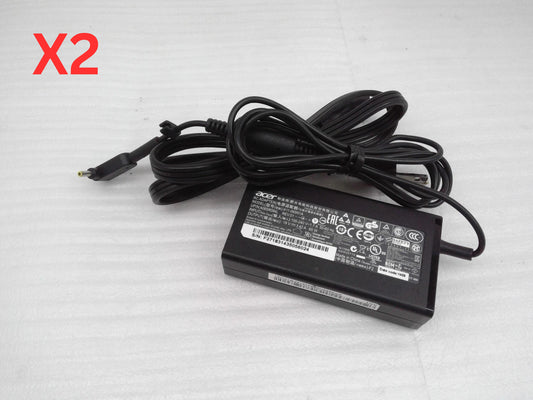 Lotof 2 Genuine ACER A11-065N1A 19V 3.42A  65W AC Power Adapter Charger