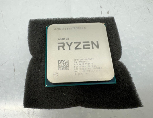 AMD Ryzen 9 5950X 16-Core 32-Thread Processor (AS IS FOR PARTS, NOT WORKING)