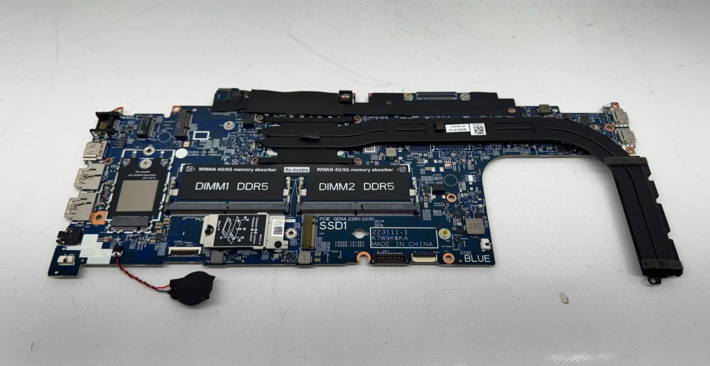 Dell Latitude 5550 Laptop Motherboard Intel Ultra 5 135U@1.6GHz 0KW6KM