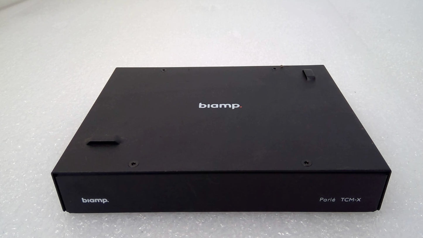 Biamp Systems REG-00006 Parle TCM-X AVB Network Plenum Box ONLY DSP