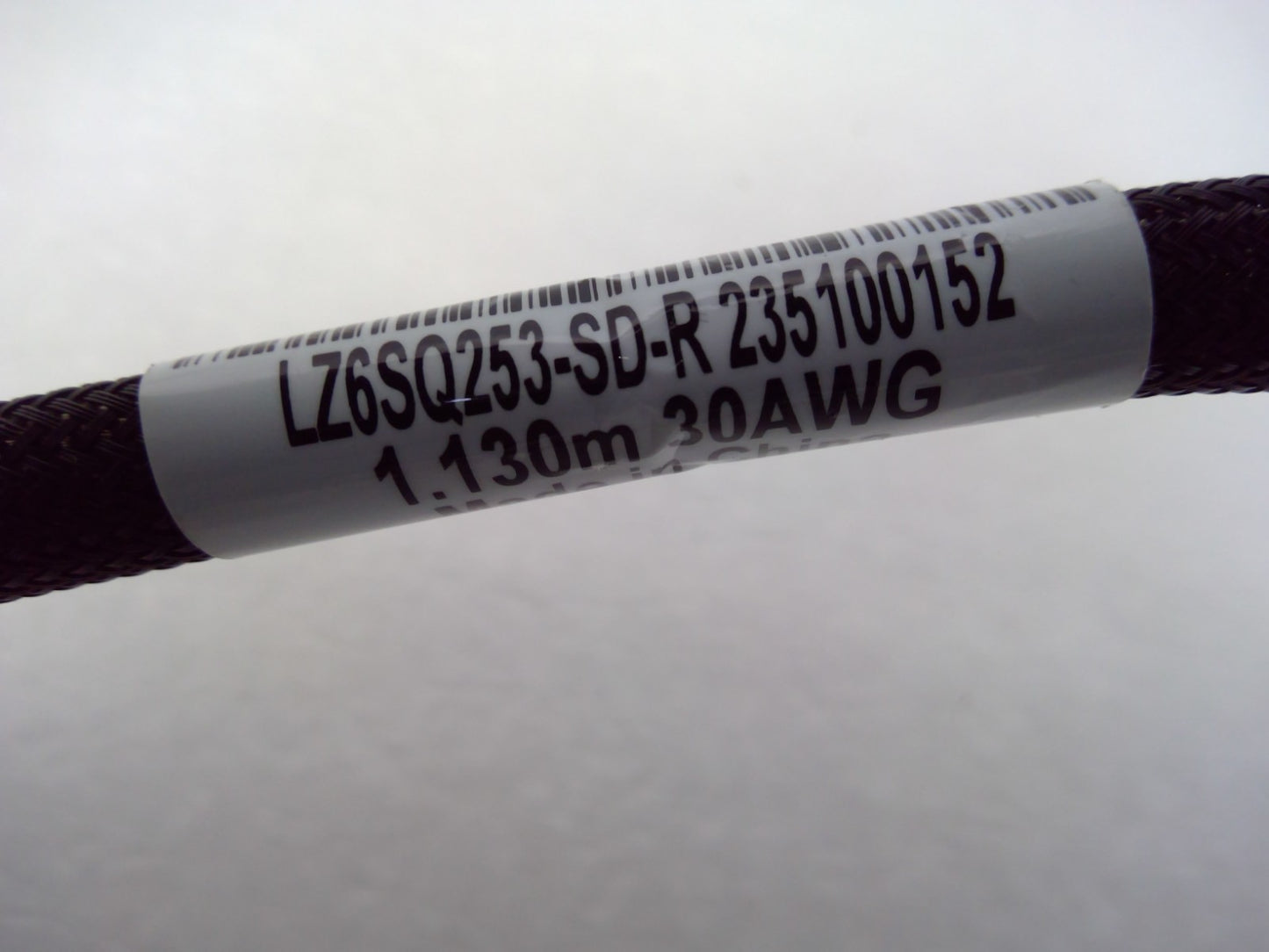 Luxshare 800G OSFP DAC Cable 1.13m 30AWG Twin-Port LZ6SQ253-SD-R 1090001-01