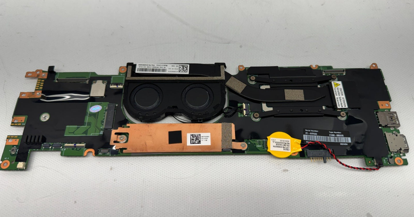 Lenovo ThinkPad X1 carbon 11th Gen Motherboard i7-1355U@1.7GHz 16GB 5B21L76608